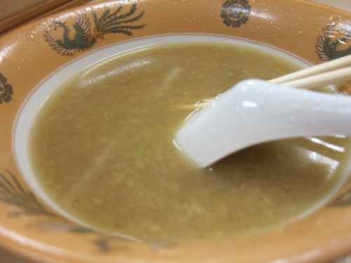 爆乳化したスープ