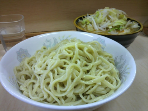 つけ麺[麺](750円)ヒヤモリ