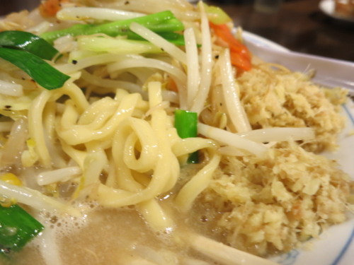 タンメンの麺