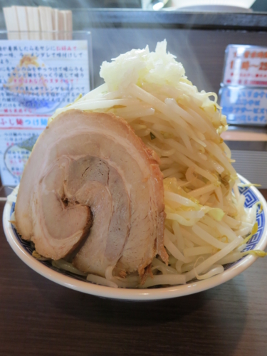 ふじ麺(700円)ヤサイ２倍