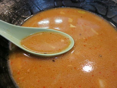 蝦夷味噌のスープ