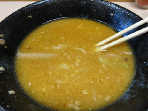 黄金の味噌スープ