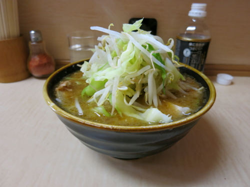 つけ麺（750円）[汁]自動ヤサイ