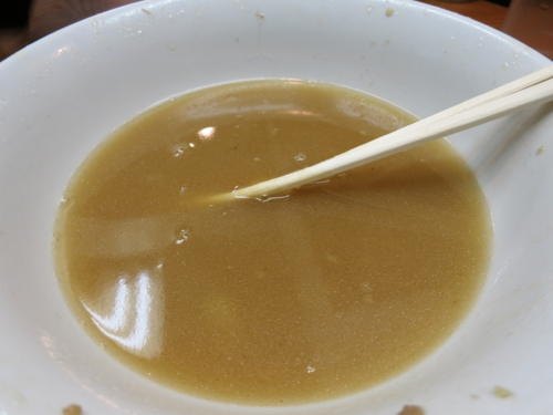 乳化したスープ