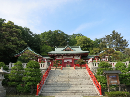 足利織姫神社拝殿