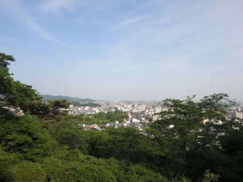 機神山山頂からの眺め