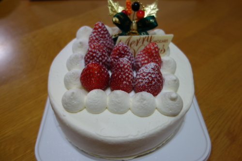 MOZARTのクリスマスケーキ