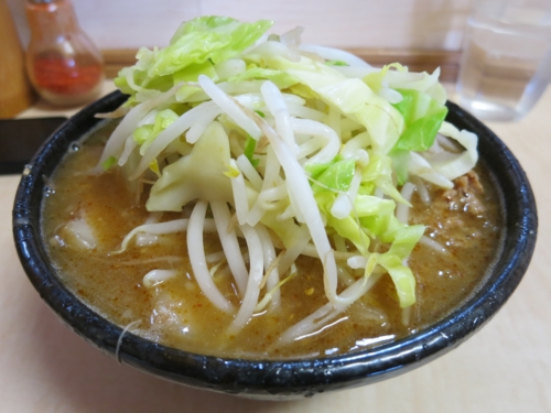 味噌つけ麺(汁)自動ヤサイ
