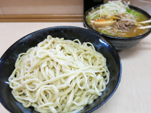 味噌つけ麺(麺)ヒヤモリ[上]