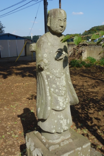 石造地蔵菩薩立像