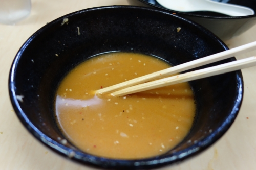 味噌付けスープ