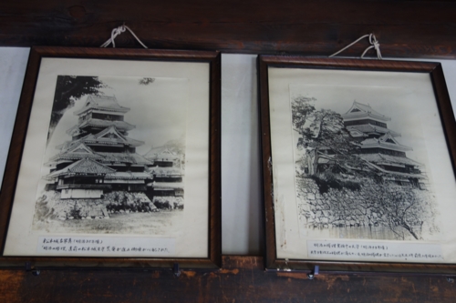 松本城の古写真
