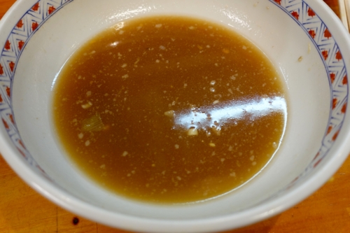 濁ったスープ