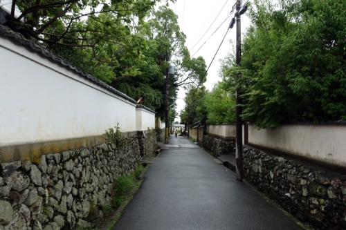 新薬師寺への参道