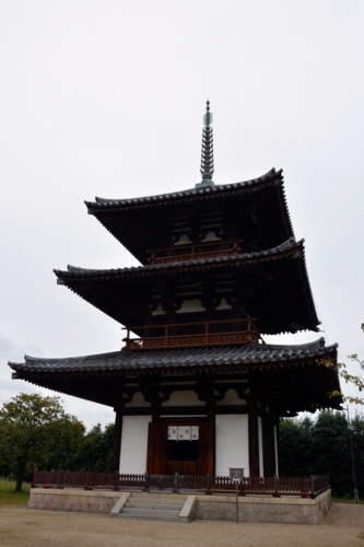 日本最古の三重塔