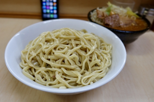 つけ麺(800円)自動ヤサイ【麺】