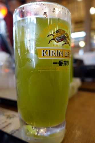緑茶割り(税抜250円)