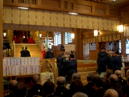 北海道神宮例祭（献饌）