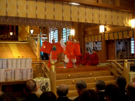 北海道神宮例祭（舞楽奉納）