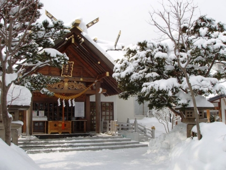 平成25年2月 西野神社拝殿