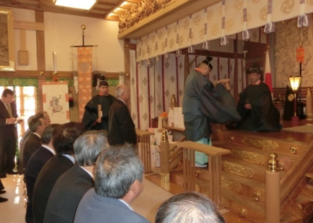 平成27年11月　西野神社新嘗祭