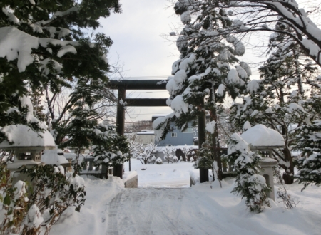 平成27年11月25日　西野神社 境内の景観