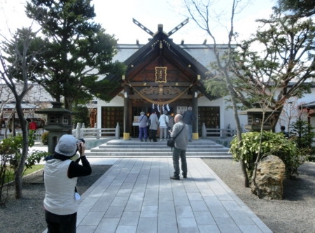 平成28年 札幌近郊桜めぐりツアー（西野神社）