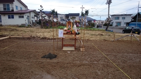地鎮祭（札幌市西区）
