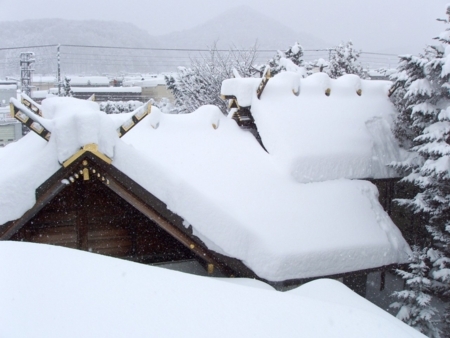 札幌・西野神社の雪景色