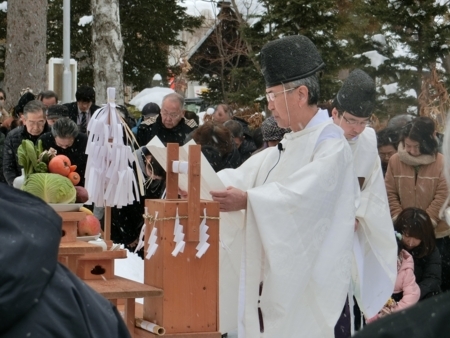 平成30年　西野神社 古神札焼納祭