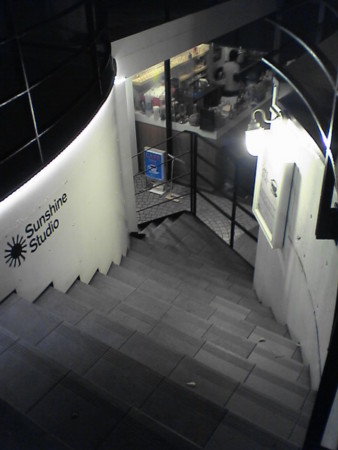 HARAJUKU Sunshine Studio 入り口の階段