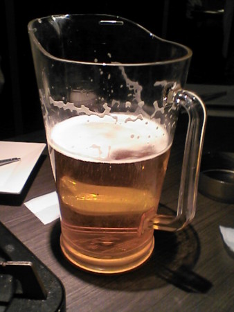 生ビールで乾杯！！！