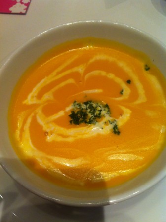 栗カボチャのスープ