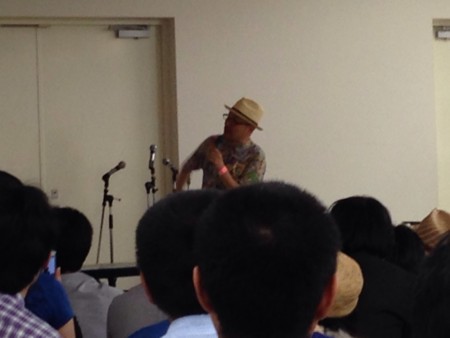 「孤独のグルメ」の作者の久住昌之先生のトークショー