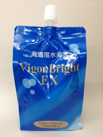 高濃度ナノ水素水「ビガーブライトEX」