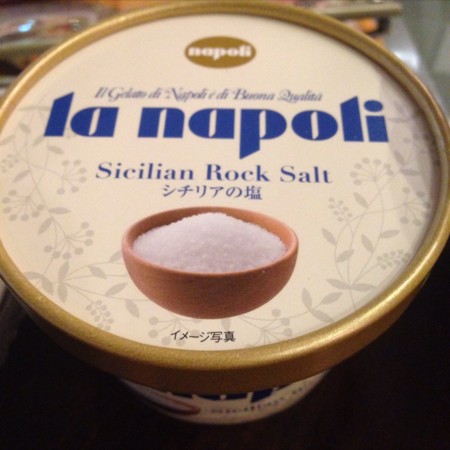 ナポリ　ラ　ナポリ　シチリアの塩　１２０ｍｌ
