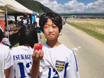 2012年8月19日「夏合宿 大屋FCさんの差し入れ」