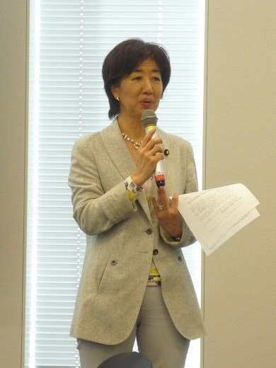 谷岡郁子さん （2012年04月15日 参議院議員 当時）