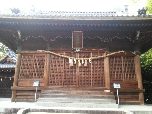 20130603 17:53 上条白山媛神社 拝殿