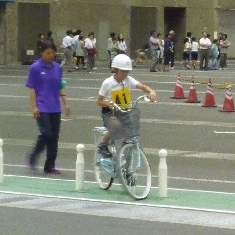 愛知県こども自転車大会 - 実技テスト (1)