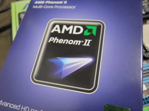 AMDのPhenomII X4 945の箱