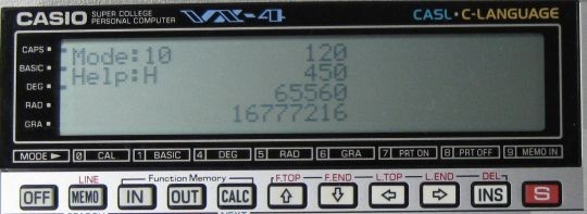 RPN calculator XN[Vbg1