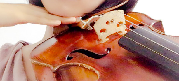 あごと肩で楽器を押さえつけちゃう人 東京･中野･練馬･江古田・ヴァイオリン・ヴィオラ・音楽教室