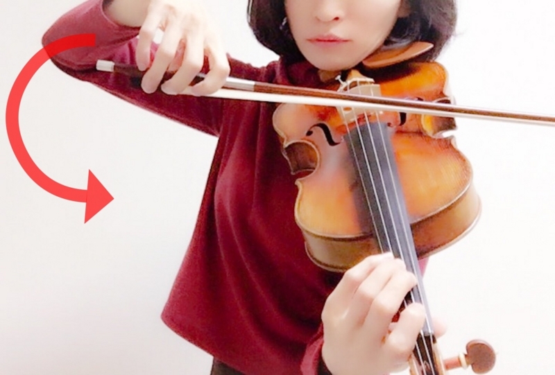 弦をまたぐ移弦1 東京･中野･練馬･江古田ヴァイオリン･ヴィオラ･